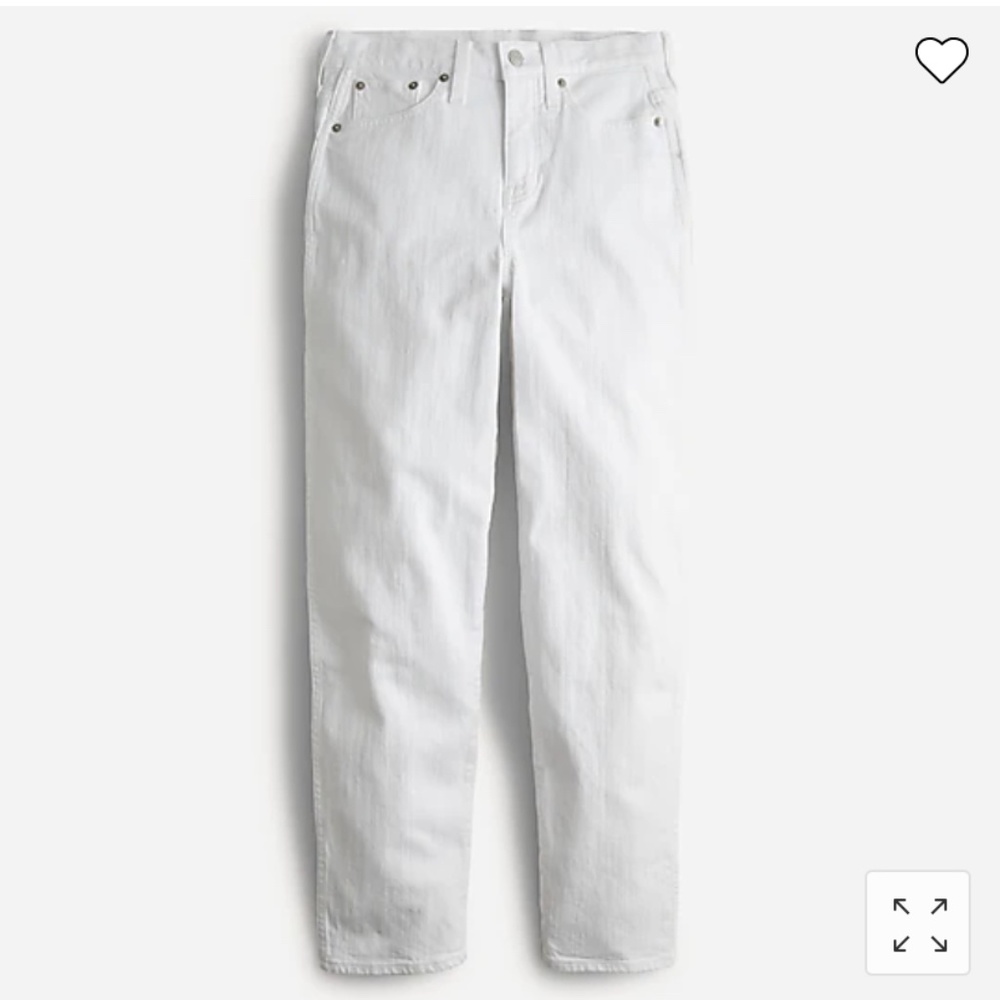 J Crew high waisted Peggy jean